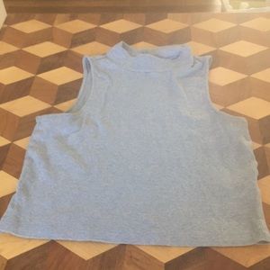 Sleeveless crop top